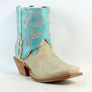 Twisted X Leather Stepping Out Cuff Boots Size 6.5